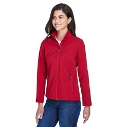 Core 365 Ladies' Cruise Two-Layer Fleece Bonded Soft Shell Jacket -American Apparel Outlet Store AC78184@3