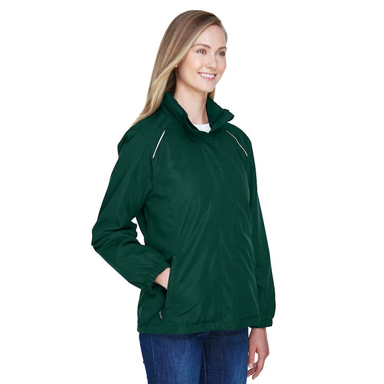 Core 365 Ladies' Profile Fleece-Lined All-Season Jacket 4 Core 365 Ladies' Profile Fleece-Lined All-Season Jacket - Image 4