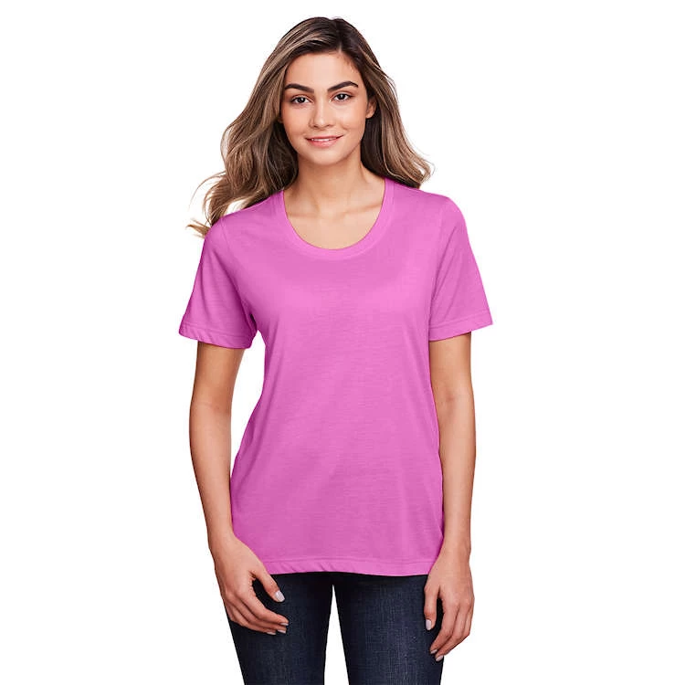 Core 365 Ladies' Fusion ChromaSoft™ Performance T-Shirt 1 Core 365 Ladies' Fusion ChromaSoft™ Performance T-Shirt