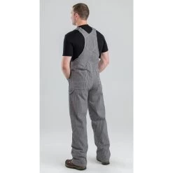 Berne Original Unlined Hickory Stripe Bib Overall -American Apparel Outlet Store BEB1214@2