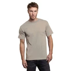 Bayside 6.1 Oz. Short Sleeve T-Shirt With Pocket