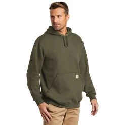 Carhartt Midweight Fleece Hooded Pullover Sweatshirt -American Apparel Outlet Store CAK121@4