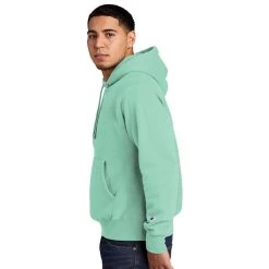 Champion ® Reverse Weave ® Garment-Dyed Hooded Sweatshirt -American Apparel Outlet Store CHGDS101@2