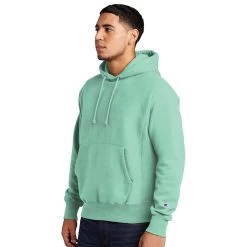 Champion ® Reverse Weave ® Garment-Dyed Hooded Sweatshirt -American Apparel Outlet Store CHGDS101@3
