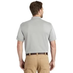 CornerStone® Industrial Snag-Proof Pique Pocket Polo -American Apparel Outlet Store CSCS4020P@2