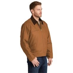 CornerStone® Duck Cloth Work Jacket -American Apparel Outlet Store CSJ763@4