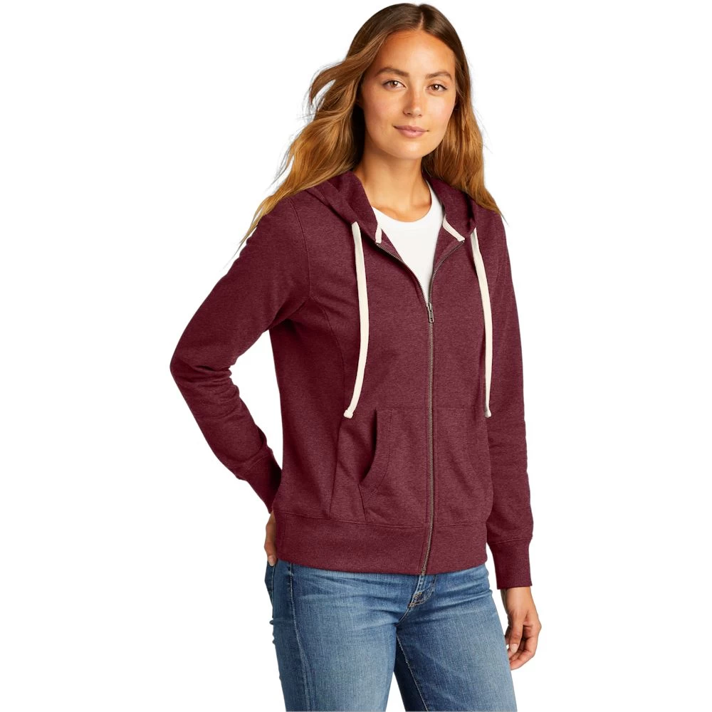 District Women's Re-Fleece™ Full-Zip Hoodie 2 District Women's Re-Fleece™ Full-Zip Hoodie - Image 2
