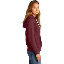 District Women's Re-Fleece™ Full-Zip Hoodie 6 District Women's Re-Fleece™ Full-Zip Hoodie -American Apparel Outlet Store DT8103@2
