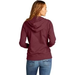 District Women's Re-Fleece™ Full-Zip Hoodie 7 District Women's Re-Fleece™ Full-Zip Hoodie -American Apparel Outlet Store DT8103@3