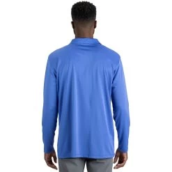 Edwards Unisex Mini Pique Snag Proof Long Sleeve Polo -American Apparel Outlet Store ED1527@2