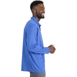 Edwards Unisex Mini Pique Snag Proof Long Sleeve Polo -American Apparel Outlet Store ED1527@3