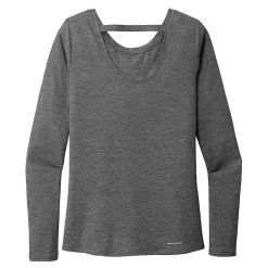 OGIO® ENDURANCE Ladies' Long Sleeve Force Tee -American Apparel Outlet Store OGLOE340@4