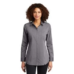 OGIO® Ladies' Long Sleeve Commuter Woven Tunic