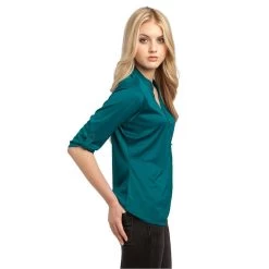 OGIO® Ladies' 3/4 Sleeve Crush Henley 7 OGIO® Ladies' 3/4 Sleeve Crush Henley -American Apparel Outlet Store OGLOG111@2