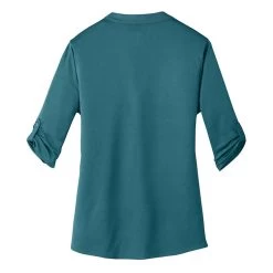 OGIO® Ladies' 3/4 Sleeve Crush Henley 9 OGIO® Ladies' 3/4 Sleeve Crush Henley -American Apparel Outlet Store OGLOG111@4