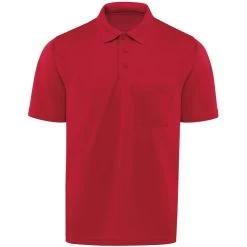 Red Kap Men's Short Sleeve Performance Knit Pocket Polo