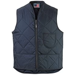 Snap 'n' Wear Quilted Nylon Vest With Kidney Flap