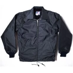 Snap 'n' Wear Pile-Lined Windbreaker With Zipper Front & Knit Cuffs