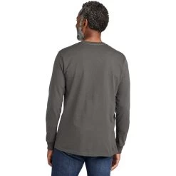 Volunteer Knitwear All-American Long Sleeve Tee -American Apparel Outlet Store VLVL100LS@2