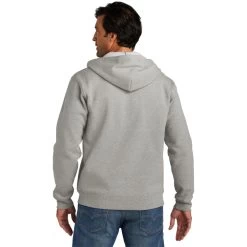 Volunteer Knitwear Chore Fleece Full-Zip Hoodie -American Apparel Outlet Store VLVL130ZH@2
