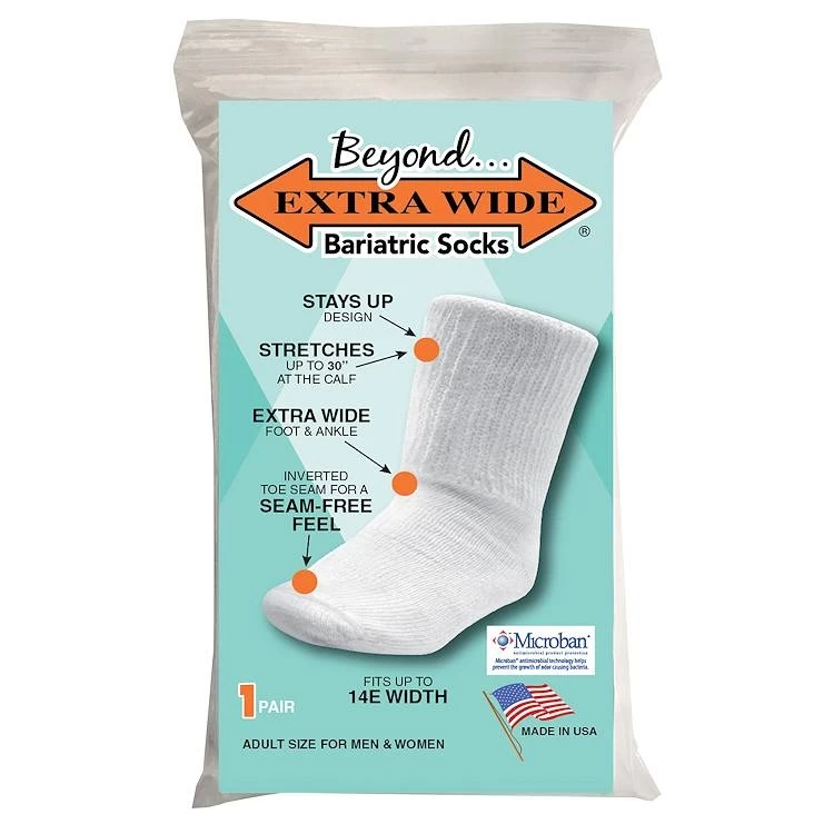 Extra Wide Sock Co Beyond Extra Wide Bariatric Socks 1 Extra Wide Sock Co Beyond Extra Wide Bariatric Socks